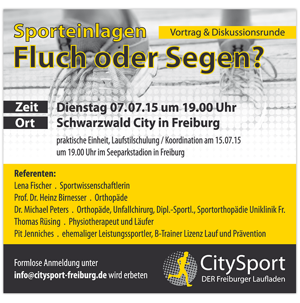 Anzeige - CitySport Freiburg