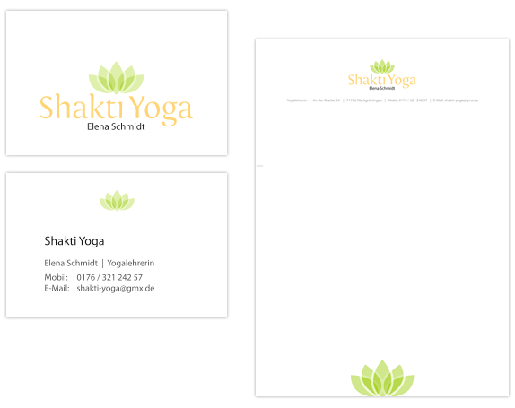 Corporate Design - Shakti Yoga