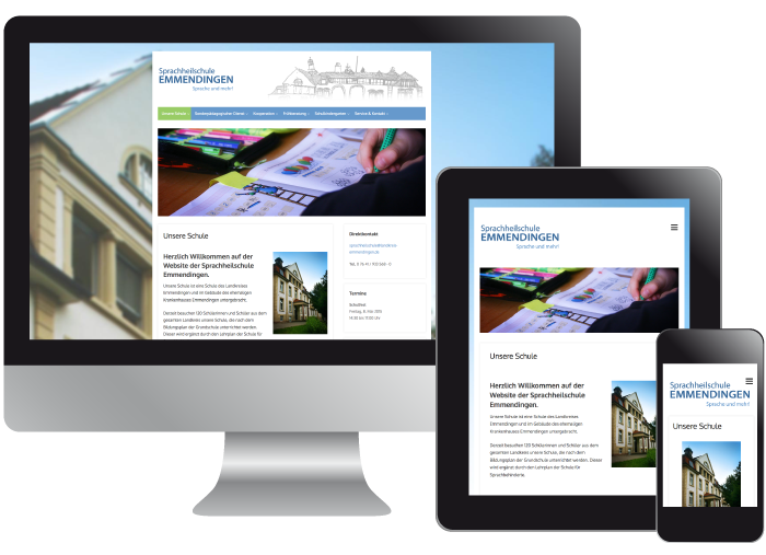 Webpräsenz Sprachheilschule Emmendingen