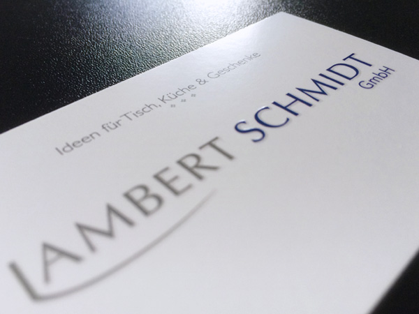 Visitenkarten - Lambert Schmidt GmbH