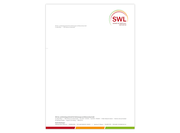 Corporate Design - SWL Bernau