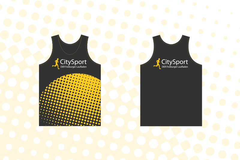 CitySport Freiburg Lauf Singlet